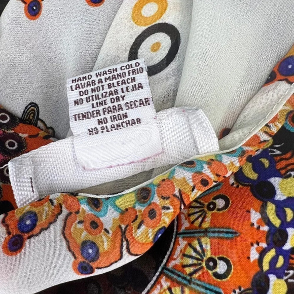 Sans Souci Boho Multicolored Camisole Size Medium - Picture 6 of 6